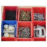 (24) Storage Bins with Contents