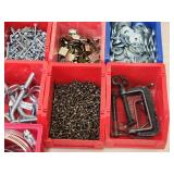 (24) Storage Bins with Contents