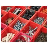 (24) Storage Bins with Contents