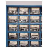 (3) Storage Organizers with Contents