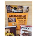 Large Assortment of Woodworking Books