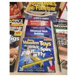 Large Assortment of Woodworking Books