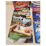 Large Assortment of Woodworking Books
