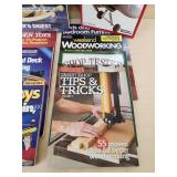 Large Assortment of Woodworking Books