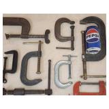 Assorted C-Clamps