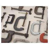 Assorted C-Clamps
