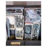 Machinist Metal Storage Cabinet with Contents