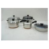 Kitchen Pots with Matching Lids