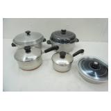 Kitchen Pots with Matching Lids