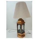 Vintage Brass Lamp 34" tall