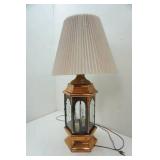 Vintage Brass Lamp 34" tall