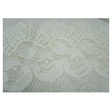 White Round Lace Tablecloth