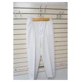White Pleated Pants Bayview