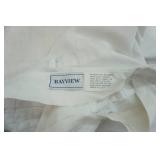 White Pleated Pants Bayview