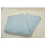 Light Blue Throw Blanket