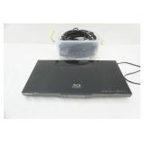Samsung Blu-Ray DVD Player and accessories