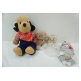 Vintage Stuff Dog and other Stuffed Animals