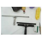 Large Squeegee & Swiffer Wetjet Wood