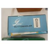 Recipe Card Holder, Automatic Buttonholer, Rotary Accessories & Decor