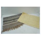 Braided Rug & Yellow Rug