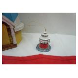 Lighthouse Quilt 36"x48" & Birdhouse