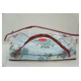 Vintage Blue Floral Bedspread