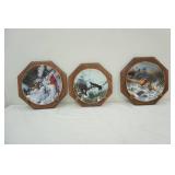 Wildlife Collectors Plates and Displays (3ct) signed & numbered