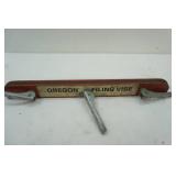 Vintage Oregon Filing Vise & Sears Craftsman Hold-Down And Guide