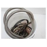 copper wire and conduit