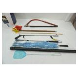 5 gallon bucket variety lot: shoe horn and more