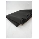 Black Non-Woven Fabric & clear tubing