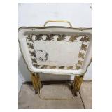 Vintage TV Trays and Stand
