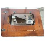 Vintage "Domestic Sewing Machine & Table
