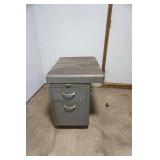 Heavy Duty Metal Desk Drawers/Work Station. 30"x 21"x 29"
