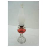 Antique Oil Lamp 21" tall