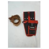 leather tool belt 54"long and Husky Tool holder