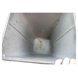 Metal Garbage Can 29" tall by 14.5" diameter