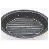 Graniteware Roaster w/rack