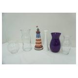 Vases and Decorative Lighthouse