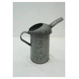 Vintage Galvanized Oil Can 1 gallon