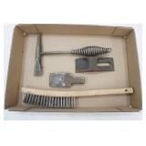 Radnor Chipping Hammer, Wire Brush, Metalworking Tools