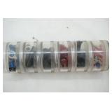 Round Stackable Storage Containers w/electrical parts