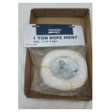1 Ton Rope Hoist Northern Industrial Tools (NEW)