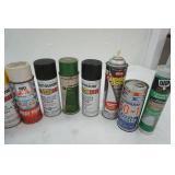Spray Paint and Lubricant Lot
