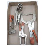 "Lever Wrench" Variety of C-Clamps (4ct)