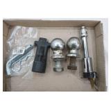 Receiver Lock, 1-7/8" balls, Hitch Pin & Clip, GM 4 pin Trailer Adaptor