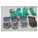 7 pair of gloves- work & chemical solvent handling gloves