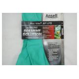 7 pair of gloves- work & chemical solvent handling gloves