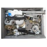 Hardware Variety Lot with Organizer Bin