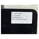 2014 Apple iMac 27" Desktop Computer